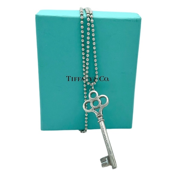 Tiffany and Co Large Crown Key Pendant - Picture 1 of 1